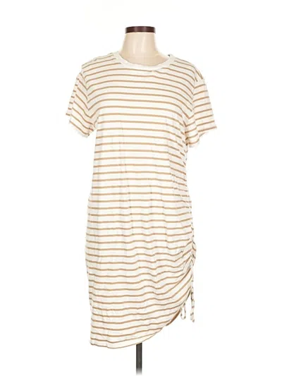 Pre-owned Universal Thread Casual Dress In White