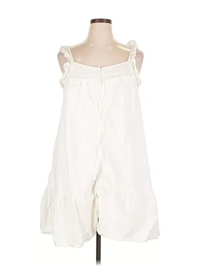 Pre-owned Universal Thread Casual Dress In White