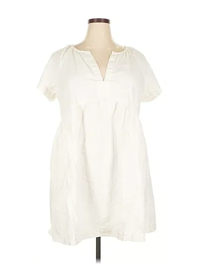 Pre-owned Universal Thread Casual Dress In White