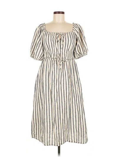 Pre-owned Universal Thread Casual Dress In White