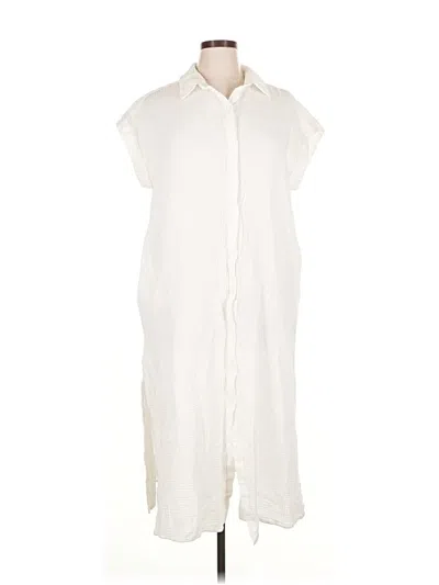 Pre-owned Universal Thread Casual Dress In White
