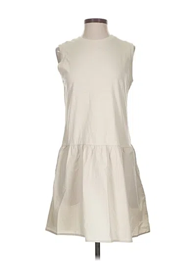 Pre-owned Universal Thread Casual Dress In White