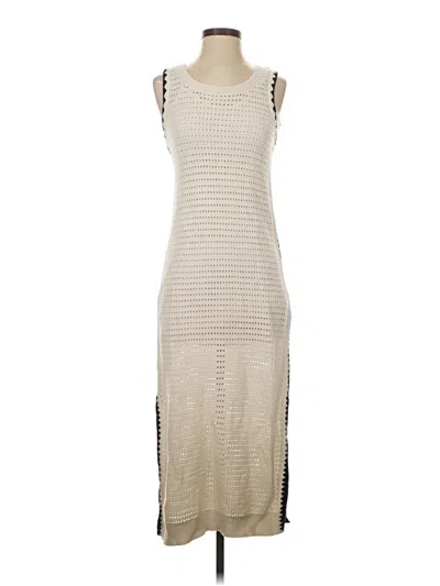Pre-owned Universal Thread Casual Dress In White