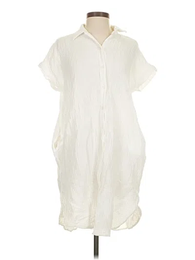 Pre-owned Universal Thread Casual Dress In White