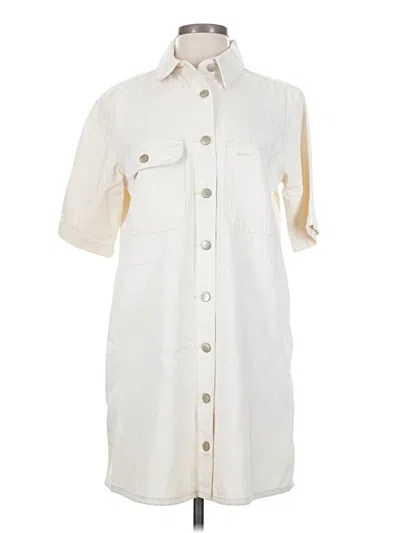Pre-owned Universal Thread Casual Dress In White