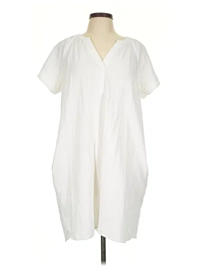 Pre-owned Universal Thread Casual Dress In White