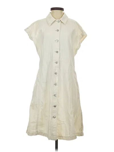 Pre-owned Universal Thread Casual Dress In White
