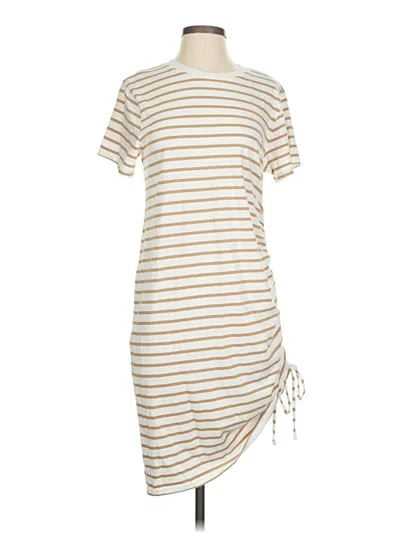 Pre-owned Universal Thread Casual Dress In White