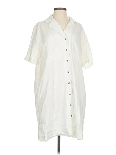 Pre-owned Universal Thread Casual Dress In White