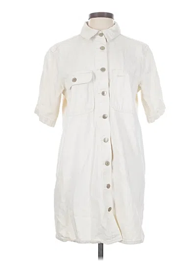 Pre-owned Universal Thread Casual Dress In White