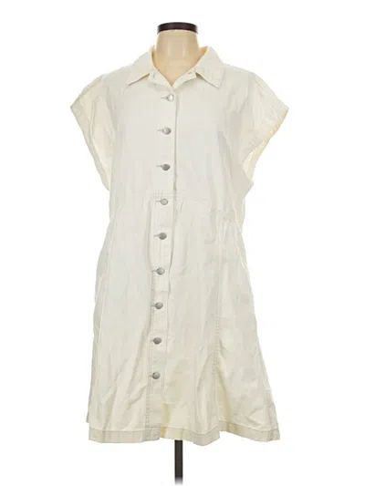 Pre-owned Universal Thread Casual Dress In White