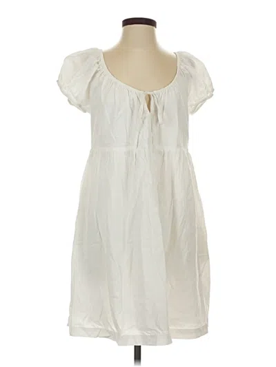Pre-owned Universal Thread Casual Dress In White