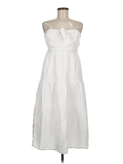 Pre-owned Universal Thread Casual Dress In White