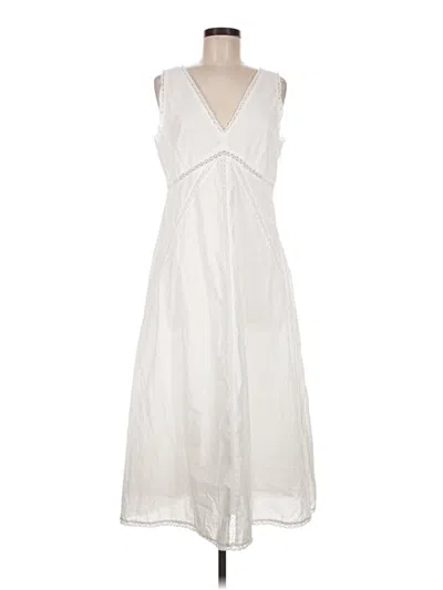 Pre-owned Universal Thread Casual Dress In White