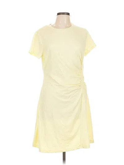 Pre-owned Universal Thread Casual Dress In Yellow