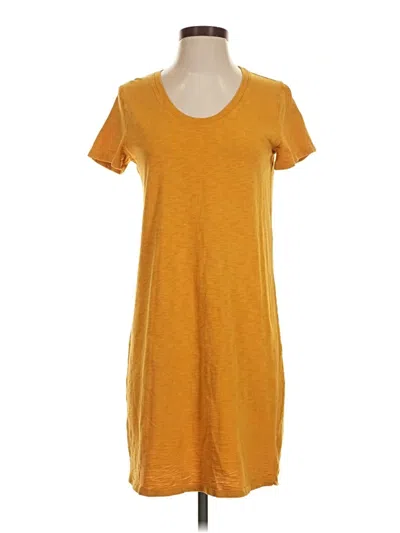 Pre-owned Universal Thread Casual Dress In Yellow