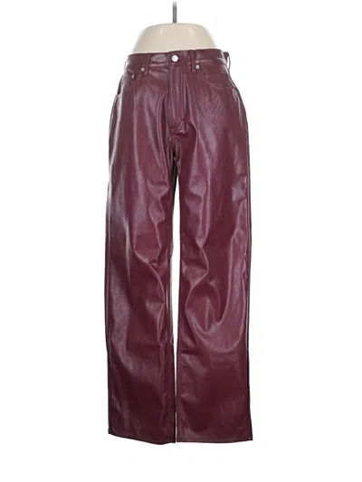 Pre-owned Universal Thread Casual Pants In Burgundy
