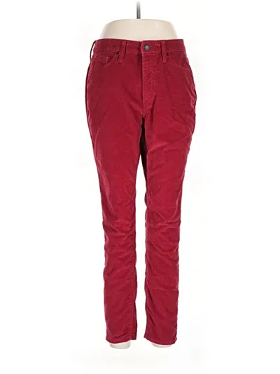 Pre-owned Universal Thread Casual Pants In Burgundy