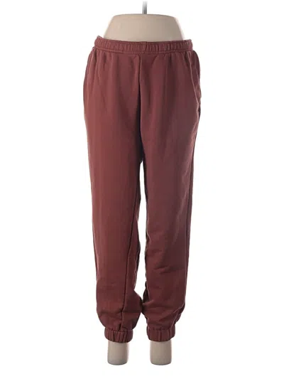 Pre-owned Universal Thread Casual Pants In Burgundy