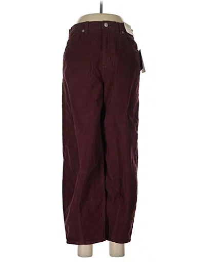 Universal Thread Casual Pants In Burgundy