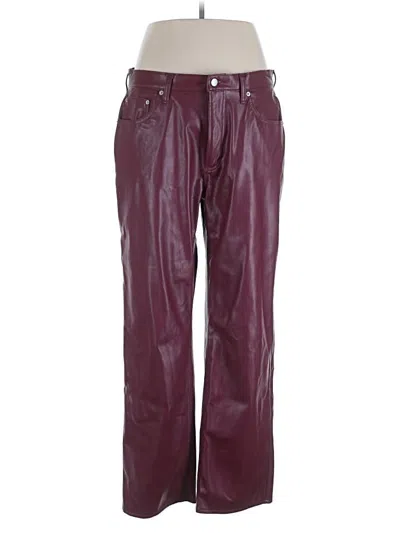 Pre-owned Universal Thread Casual Pants In Burgundy