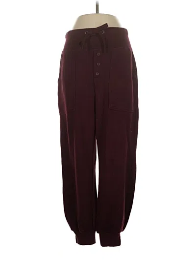 Pre-owned Universal Thread Casual Pants In Burgundy