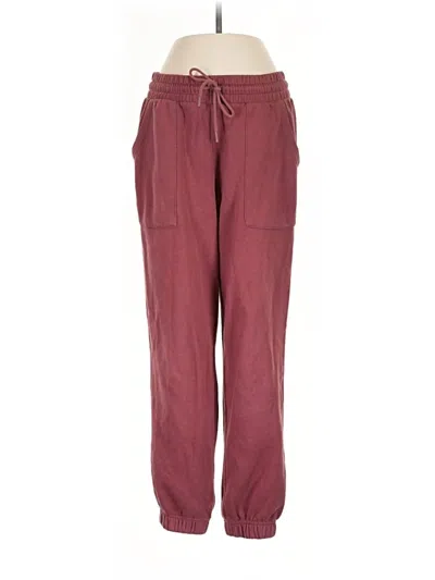 Pre-owned Universal Thread Casual Pants In Burgundy