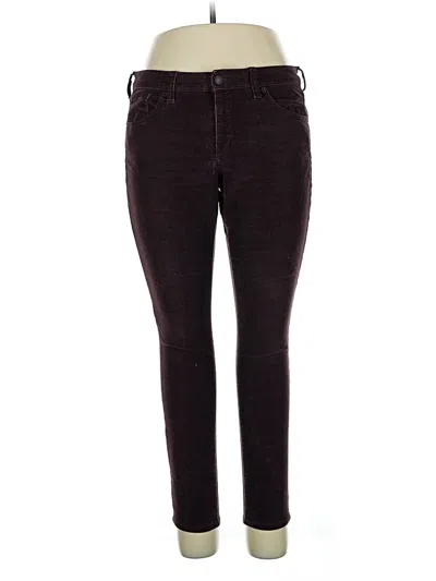 Pre-owned Universal Thread Casual Pants In Burgundy