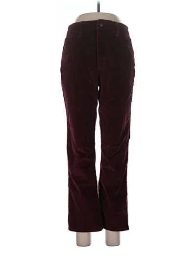 Pre-owned Universal Thread Casual Pants In Burgundy