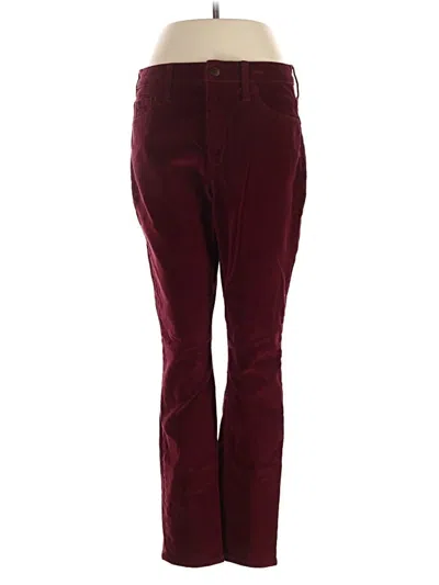 Pre-owned Universal Thread Casual Pants In Burgundy
