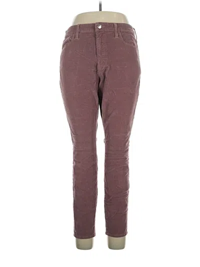 Pre-owned Universal Thread Casual Pants In Burgundy