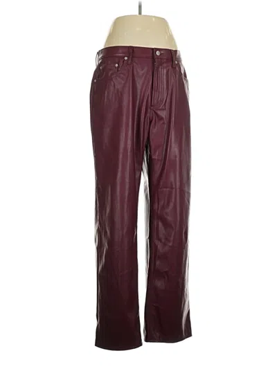 Pre-owned Universal Thread Casual Pants In Burgundy