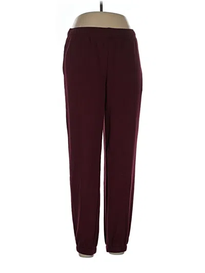 Pre-owned Universal Thread Casual Pants In Burgundy