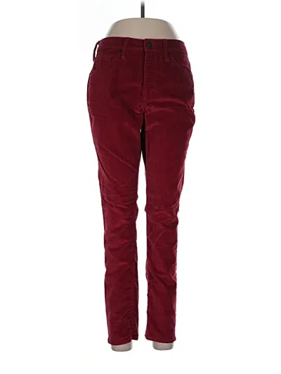 Pre-owned Universal Thread Casual Pants In Burgundy
