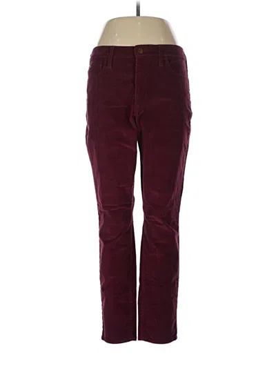 Pre-owned Universal Thread Casual Pants In Burgundy