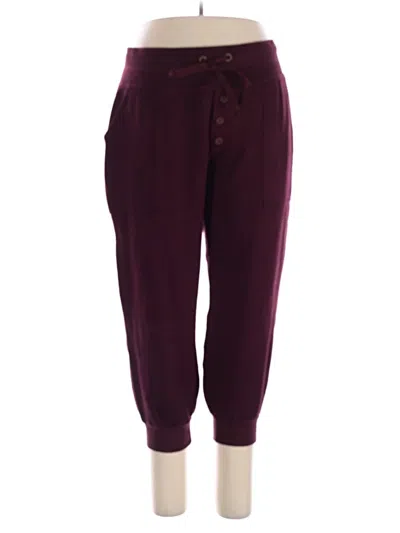 Pre-owned Universal Thread Casual Pants In Burgundy