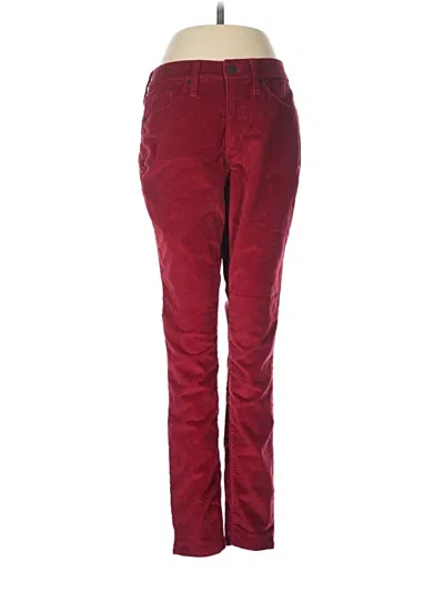 Pre-owned Universal Thread Casual Pants In Burgundy
