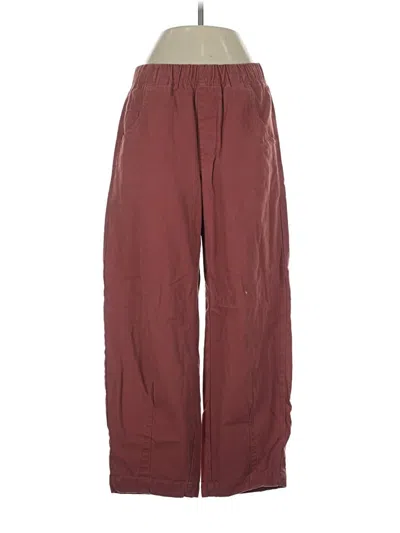 Pre-owned Universal Thread Casual Pants In Burgundy