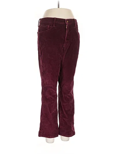 Pre-owned Universal Thread Casual Pants In Burgundy