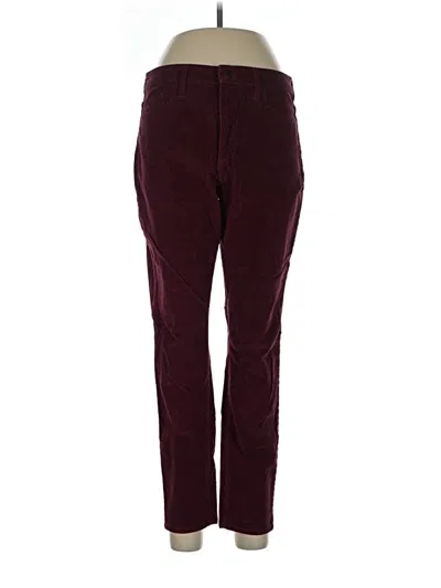 Pre-owned Universal Thread Casual Pants In Burgundy