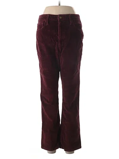 Pre-owned Universal Thread Casual Pants In Burgundy