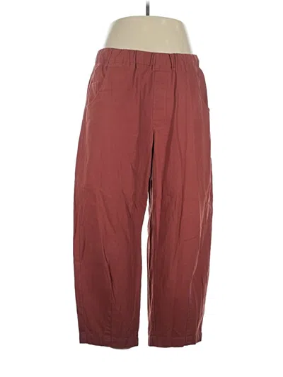 Pre-owned Universal Thread Casual Pants In Burgundy