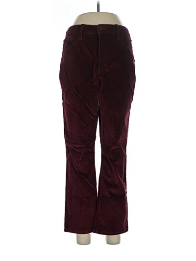 Pre-owned Universal Thread Casual Pants In Burgundy