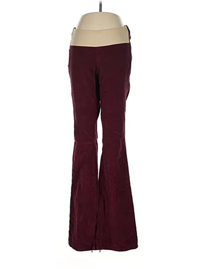 Pre-owned Universal Thread Casual Pants In Burgundy