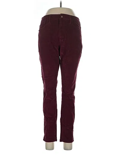Pre-owned Universal Thread Casual Pants In Burgundy