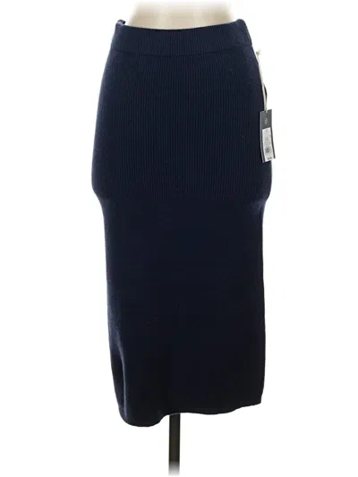 Universal Thread Casual Skirt In Blue