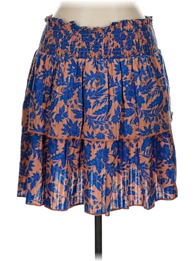Pre-owned Universal Thread Casual Skirt In Blue