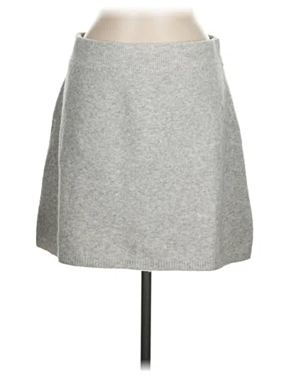 Pre-owned Universal Thread Casual Skirt In Gray