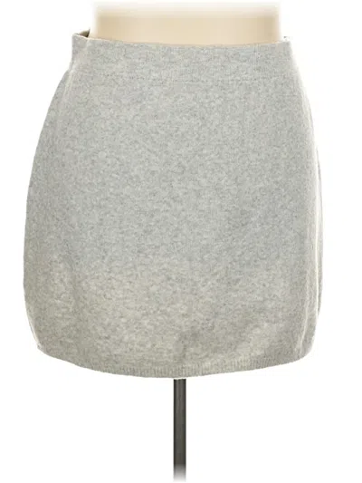 Pre-owned Universal Thread Casual Skirt In Gray