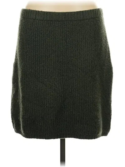 Pre-owned Universal Thread Casual Skirt In Green